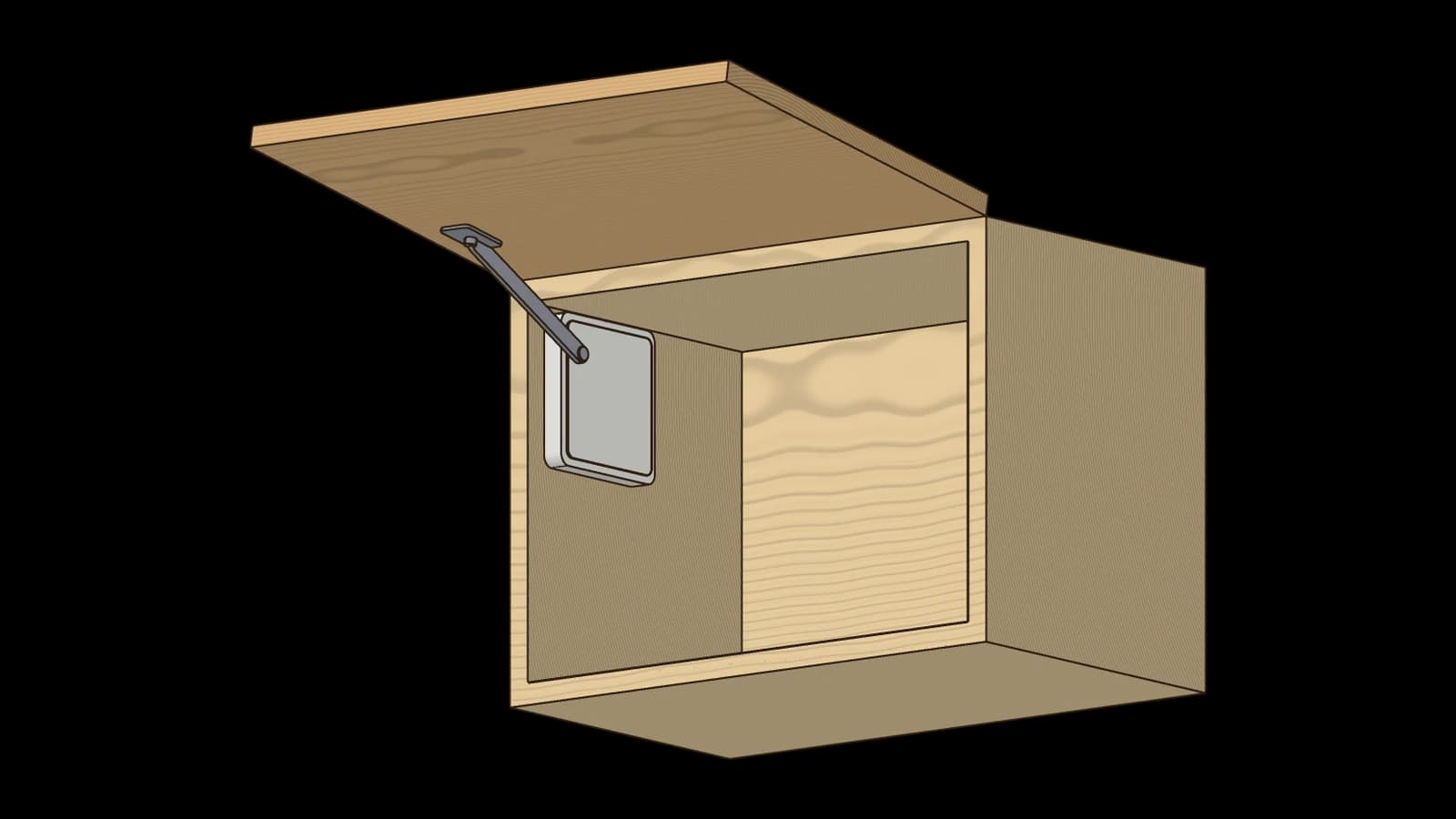 Klappenbeschlag